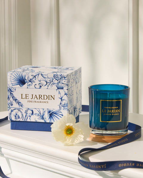 Scented  candle - LE JARDIN - Rose of Juin