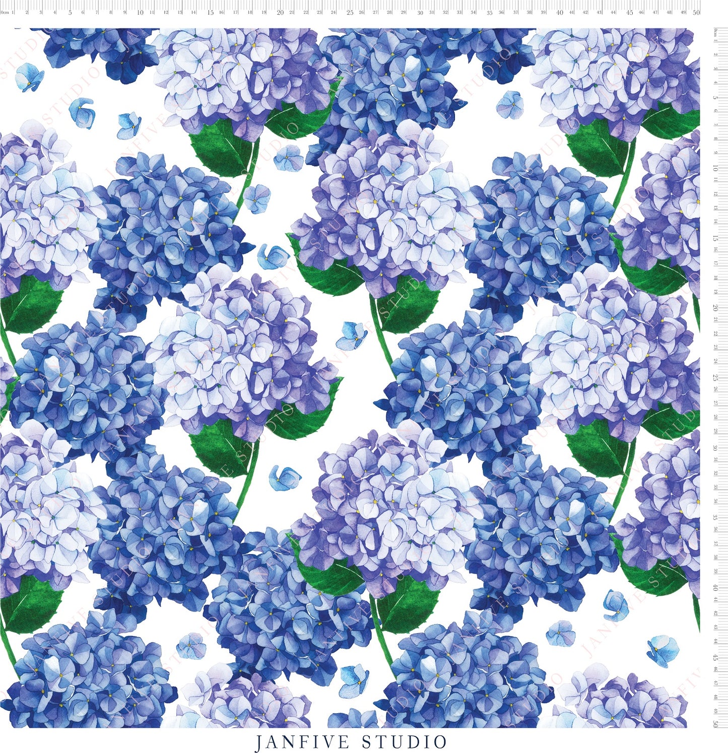 Janfive Studio Hortensia pattern